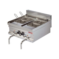 Fierbător paste electric, 14+14 litri, de banc, Linia 600, Arisco
