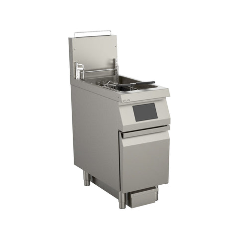Automatische Gasfritteuse mit Korbheber und Ölfiltersystem, Essence Evo, Silko