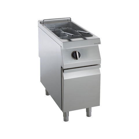 Elektrische Fritteuse, 15 Liter, auf geschlossenem Ständer, Linie 900, Silko