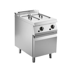 Friteuză pe gaz, 10+10 litri, pe suport închis, Linia 900, Silko