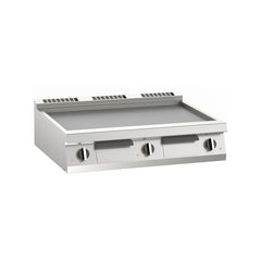 Fry-top electric dublu, platou neted, de banc, Linia 900, Silko