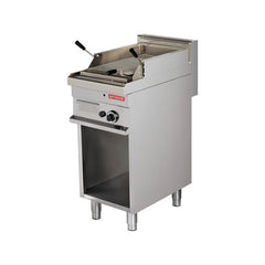 Grătar cu rocă vulcanică, GPL sau gaz, pe suport, 400mm, Linia 700, Arisco