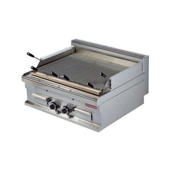 Grătar cu rocă vulcanică, pe gaz, de banc, 800mm, Linia 700, Arisco