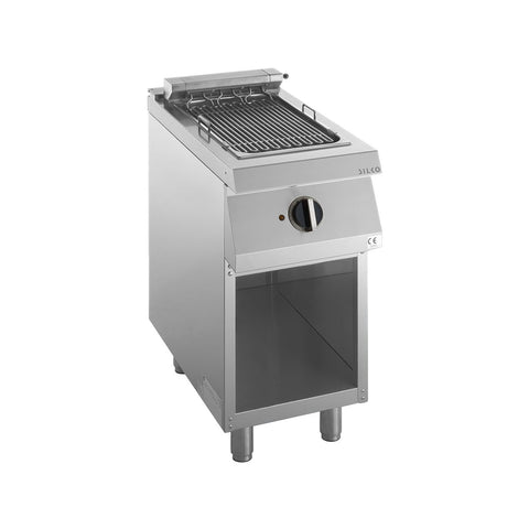 Elektrischer Dampfgrill, 400 mm, auf offenem Ständer, Linie 700, Silko