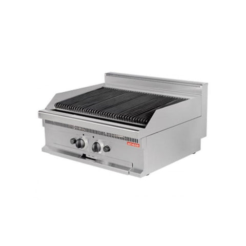 Gas-Dampfgrill, 800 mm, Tischgerät, Serie 700, Arisco