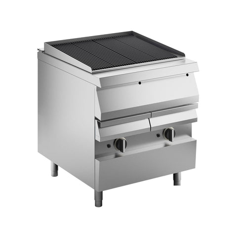 Dampfgarer für Gasgrill, 800 mm, auf Ständer, Linie 900, Silko