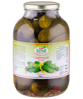 Castraveți în oțet, calibru 9-12 cm, borcan 4000ml