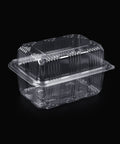 Caserolă PET 500g, capac înalt L-061, 100 buc/set
