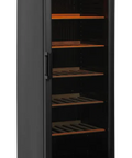 Vitrină frigorifică verticală Tefcold CPV1380E, potrivită și pentru vin, 219 l