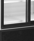 Vitrină frigorifică verticală cu 2 uși și panou luminos Tefcold FSC891S, 462 l