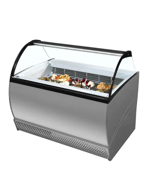 Vitrină de înghețată la cupă ISA ISABELLA 10LX, 1317 × 906 mm