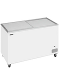 Ladă congelare pentru înghețată cu capace de sticlă Tefcold IC403SD, 346 l