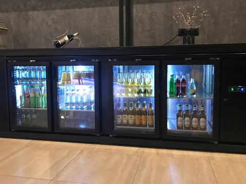Frigider bar orizontal (back bar) Tefcold CBC410G, 605 l
