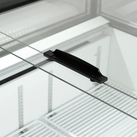 Vitrină frigorifică de impuls refrigerare / congelare Tefcold UHD201 /Black, neagră, 165 l
