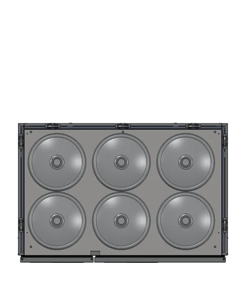 Frigider pentru butoaie de bere (KEG) premium Serrco by Tefcold SKB-6, 1190 l