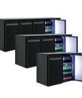 Frigider bar orizontal (back bar) premium Serrco by Tefcold SCL-2222MU+, 574 l