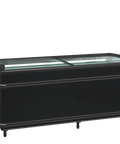 Ladă frigorifică de supermarket refrigerare / congelare Tefcold SFI185B HC-CF VS, neagră, 500 l