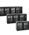 Frigider bar orizontal (back bar) Tefcold CBC310G, 442 l