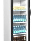 Frigider băuturi Tefcold CEV425CP 2 LED L/H, ușă cu deschidere pe stânga, 219 l