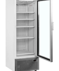 Vitrină congelare verticală Tefcold UFSC1450GCP NF Silver, 440 l