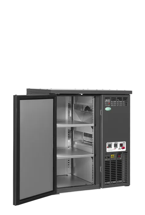 Frigider bar orizontal (back bar) premium Serrco by Tefcold SCL-2MU+, 124 l