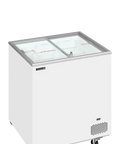 Ladă congelare pentru înghețată cu capace de sticlă Tefcold IC202SC, 155 l