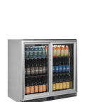 Frigider bar orizontal (back bar) Tefcold BA26SS, 183 l