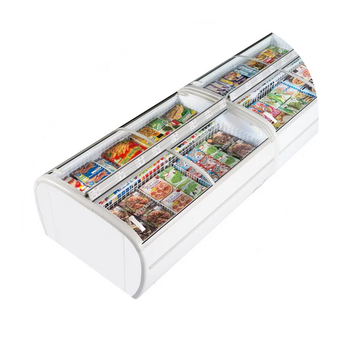 Ladă congelare de supermarket Tefcold TWIN 220-F, 1255 l