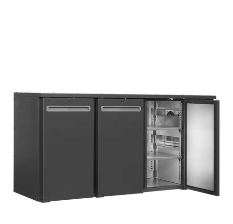 Frigider bar orizontal (back bar) premium Serrco by Tefcold SCL-222MU+, 422 l