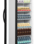 Frigider băuturi Tefcold CEV425 1 LED L/H, ușă cu deschidere pe stânga, 219 l