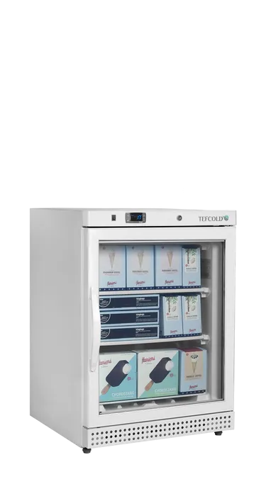 Vitrină congelare verticală Tefcold UF200VGW, 120 l
