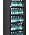 Frigider băuturi Tefcold CEV425CP BLACK, negru, 219 l