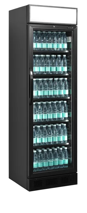Frigider băuturi Tefcold CEV425CP BLACK, negru, 219 l