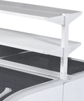Ladă frigorifică de supermarket refrigerare / congelare Tefcold SHALLOW HEAD A-CF, antracit, 430 l