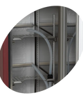 Dozator de vin la pahar Tefcold DKS95-2/20L, 102 l
