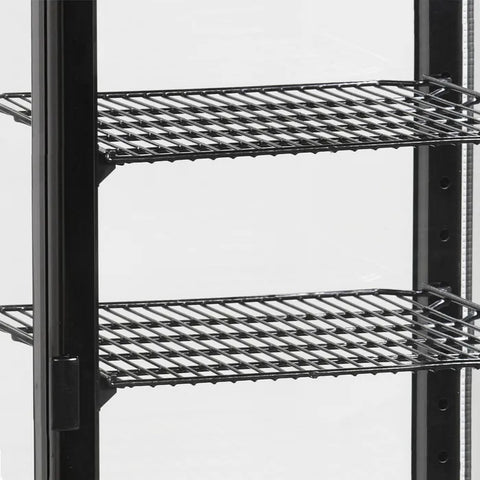 Vitrină frigorifică de banc Tefcold UPD60-BLACK, 58 l