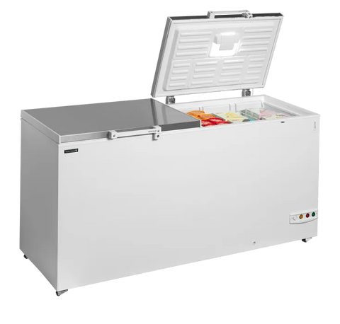 Ladă congelare cu capace pline Tefcold FR606S SL, 524 l