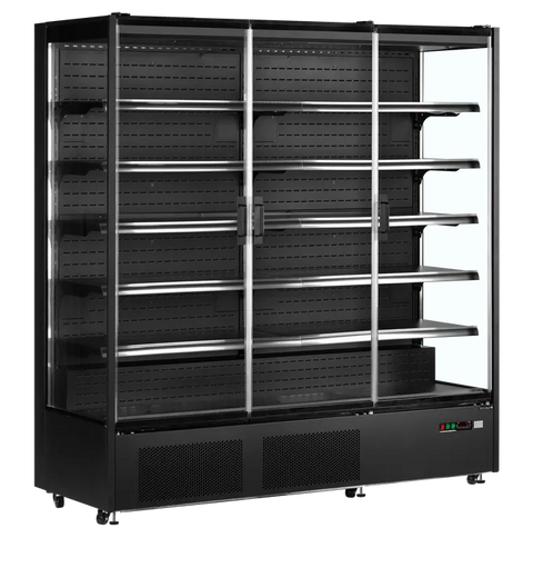 Vitrină frigorifică deschisă (multideck) de supermarket Tefcold PC1870B, 1147 l