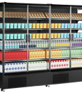 Vitrină frigorifică deschisă (multideck) de supermarket Tefcold PC2500B, 1529 l