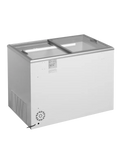 Ladă congelare pentru înghețată cu capace de sticlă Tefcold IDA300-W1, 267 l
