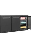 Frigider bar orizontal (back bar) premium Serrco by Tefcold SGD-360E, 401 l