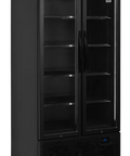 Vitrină frigorifică verticală Tefcold FS890H BLACK, neagră, 535 l