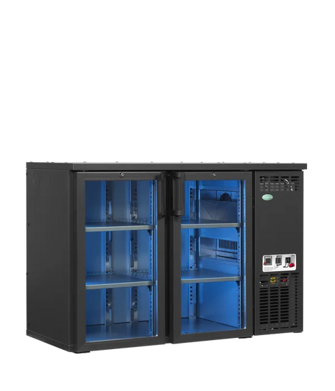 Frigider bar orizontal (back bar) premium Serrco by Tefcold SCL-22GMU+, 275 l