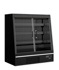 Vitrină frigorifică deschisă (multideck) de supermarket Tefcold Galaxy+ GPL14FGD Black / DF, 360 l