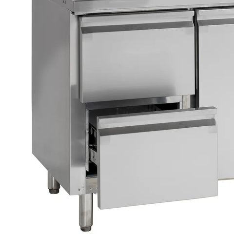 Masă frigorifică GN 1/1 Tefcold G-Line GC72, 272 l