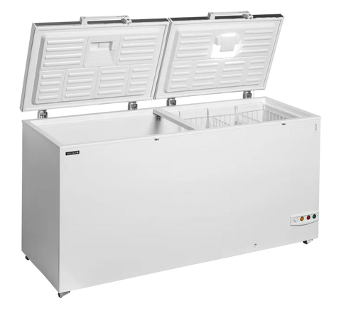 Ladă congelare cu capace pline Tefcold FR606S SL, 524 l