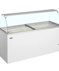 Ladă pentru înghețată la cupă Tefcold IDA600-W1+, 489 l