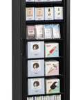 Vitrină congelare verticală Tefcold UFSC371GCP Black, neagră, 270 l