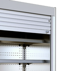 Vitrină frigorifică deschisă (multideck) inox Tefcold MCX90M, 370 l