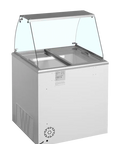 Ladă pentru înghețată la cupă Tefcold IDA200-W1+, 163 l